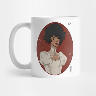 Abstract Victorian Girl Mug